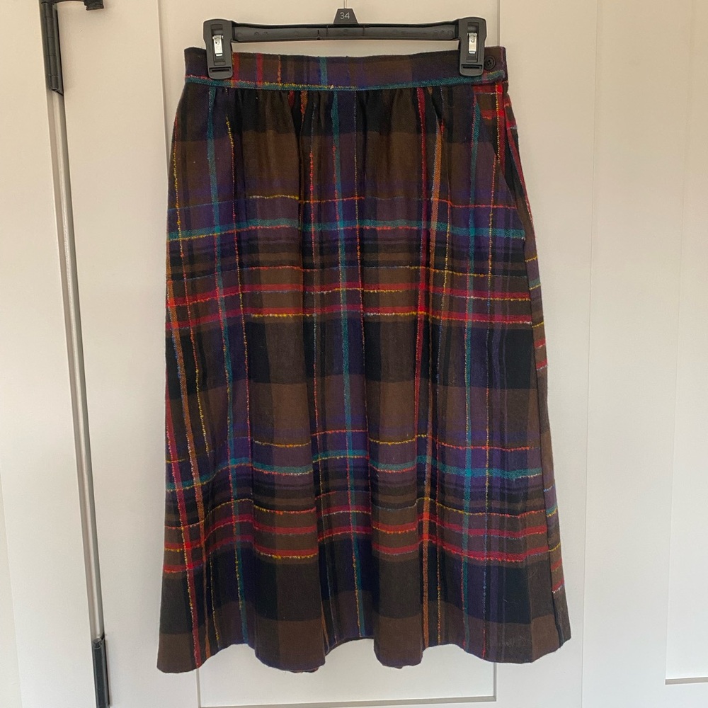 Requirements Vintage Wool Skirt
